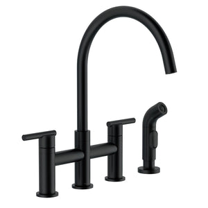 Gerber D424458SS Stainless Steel Parma Two Handle Bridge Faucet