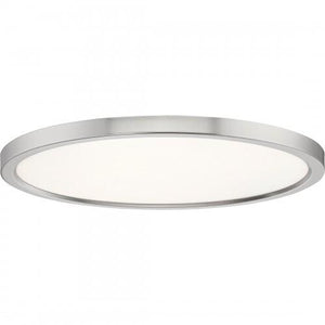 Quoizel OST1720BN Outskirts Flush mount 20"d brushed nickel Flush Mount