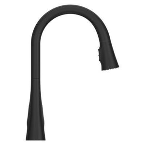 Pfister Matte Black 1-handle Pull-down Kitchen Faucet GT529-NRB