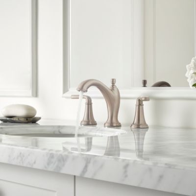 Pfister Brushed Nickel Northcott Widespread Bath Faucet LG49-MG0K