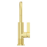 Montay 1-Handle Bar/Prep Kitchen Faucet in Brushed Gold