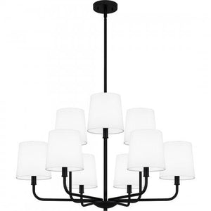 Quoizel GGR5032MBK Gallagher Chandelier 9 lights matte black Chandelier
