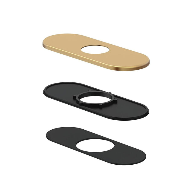 Gerber DA667229BB Brushed Bronze Cover Plate Assembly for 4" Centerset Lavatory Faucet