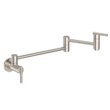 Gerber D205058 Chrome Parma Wall Mount Kitchen Pot Filler