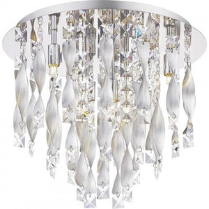 Quoizel PCTK1616C Twinkle Flush mount 6 light polished  chrome Flush Mount