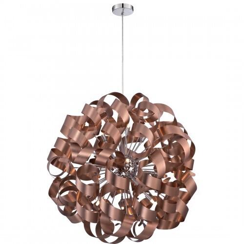 Quoizel RBN2831SG Ribbons Pendant satin copper  31"d Pendant