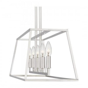Quoizel PRC536BN Prescott Island 5 lights brushed nickel Island Light