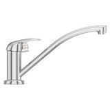 Pfirst Series 1-Handle Kitchen Faucet with Side Spray in Polished Chrome