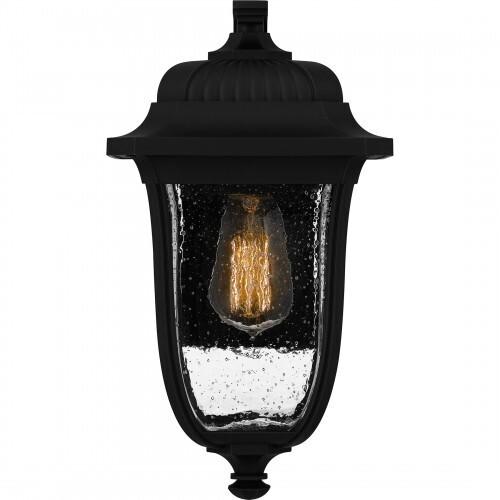 Quoizel MUL8408MBK Mulberry Outdoor wall 1 light matte black Outdoor Lantern