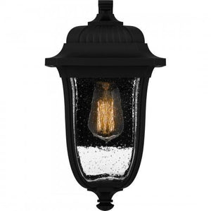 Quoizel MUL8408MBK Mulberry Outdoor wall 1 light matte black Outdoor Lantern