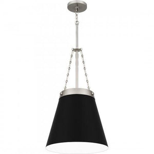 Quoizel QPP6183BN Quoizel Piccolo Pendant Mid pendant 1 light brushed nickel Mini Pendant
