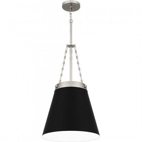 Quoizel QPP6183BN Quoizel Piccolo Pendant Mid pendant 1 light brushed nickel Mini Pendant