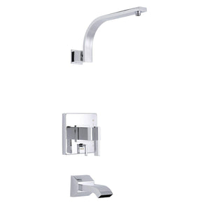 Gerber D510044LSTC Chrome Sirius Tub & Shower Trim Kit, Without Showerhead