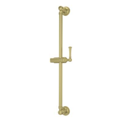 Pfister Brushed Gold Wall Mount 2-handle Tub Filler With Hand Shower LG6-3TBBG