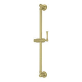 Tisbury Wall Mounted Tub Filler with Hand Shower in Brushed Gold