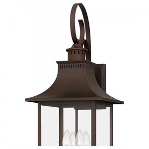 Quoizel CCR8412CU Chancellor Outdoor wall 4 lights copper bronze Outdoor
