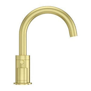 Pfister Brushed Gold Contempra 3-hole Roman Tub, Trim Only RT6-5NCBG