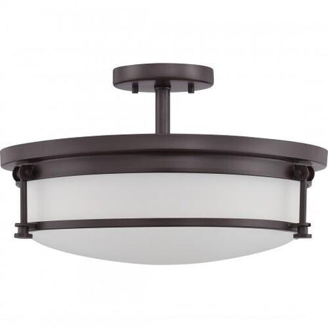 Quoizel SLR1716WT Sailor Semi  flush  16" westrn brnz Semi-Flush Mount