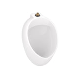 Gerber GHE27900 White Layfayette 0.125 - 1.0 Gpf Pint Washout Top Spud Urinal