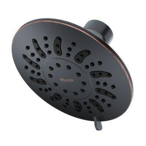 Saxton Raincan Showerhead in Tuscan Bronze