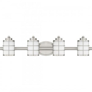 Quoizel HZT8631BN Hazlett Bath 4 lights brushed nickel Bath Light