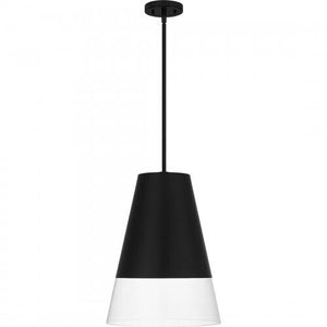 Quoizel PRG1514BBK Peregrine Mid pendant 1 light brushed black Mini Pendant