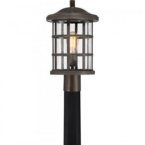 Quoizel CSE9010PN Crusade Outdoor post palladian bronze Outdoor Lantern