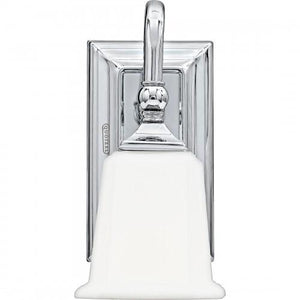 Quoizel NL8601C Nicholas Bath wall fixt plsh chrm 1lt Wall Sconce