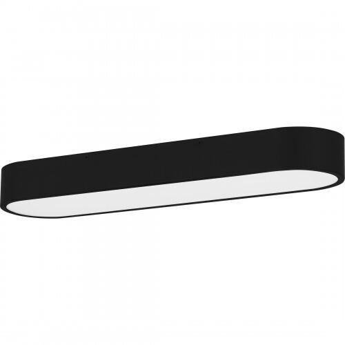 Quoizel QFL6155MBK Quoizel Flush Mount Flushmount led light matte black Flush Mount