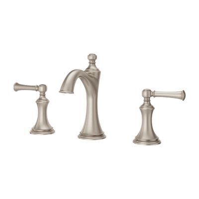 Pfister Brushed Nickel Tisbury Widespread Bath Faucet LG49-TB0K