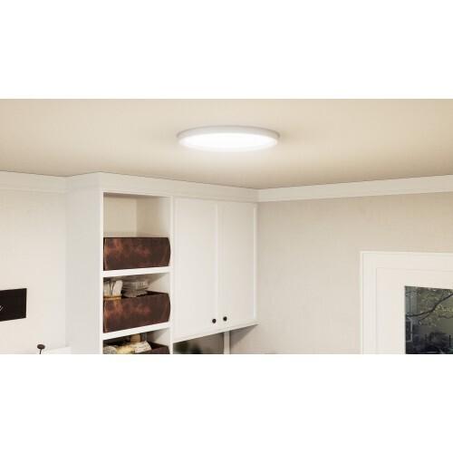 Quoizel OST1715W Outskirts Flush mount 15"d white Flush Mount