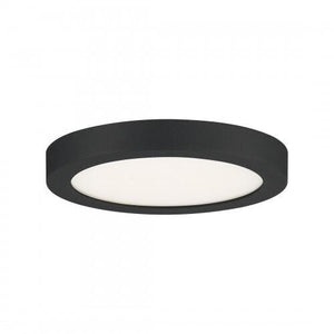 Quoizel OST1708EK Outskirts Flush mount led light earth black Flush Mount