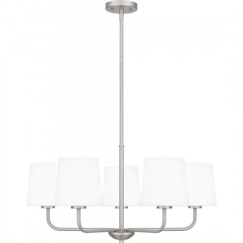 Quoizel GGR5028BN Gallagher Chandelier 5 lights brushed nickel Chandelier