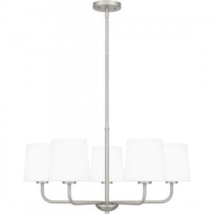 Quoizel GGR5028BN Gallagher Chandelier 5 lights brushed nickel Chandelier