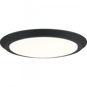 Quoizel VRG1616EK Verge Flush mount led light earth black Flush Mount