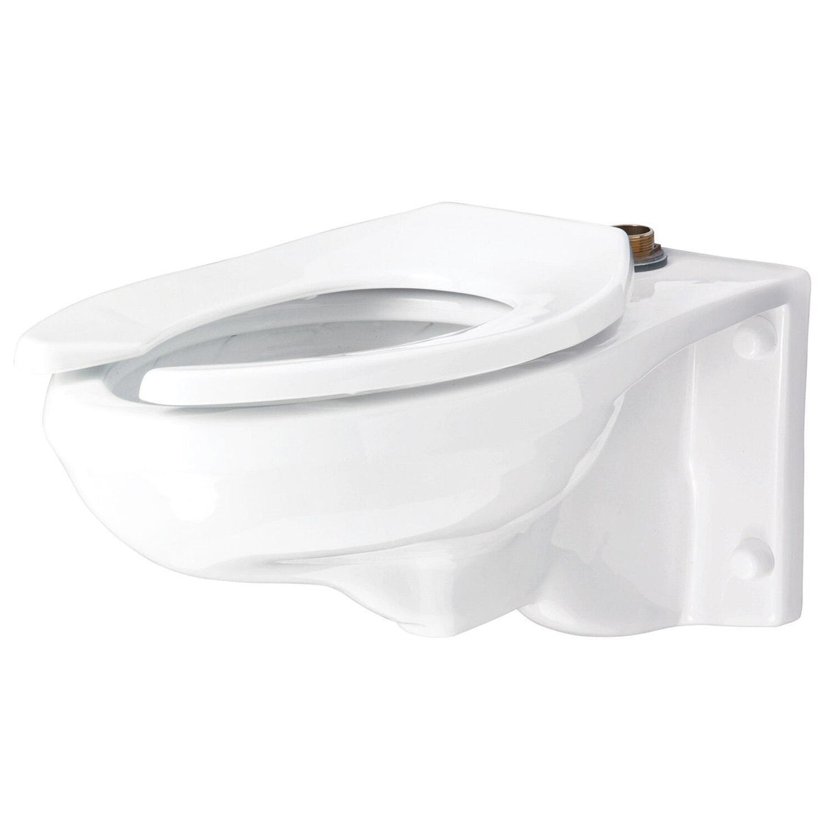 Gerber G0025033 White North Point 1.28 or 1.6 Gpf Elongated Wall Hung Top Spud Bowl