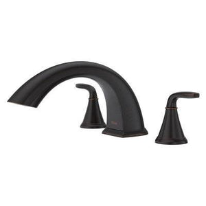 Winfield 2-Handle Roman Tub Trim in  Tuscan Bronze