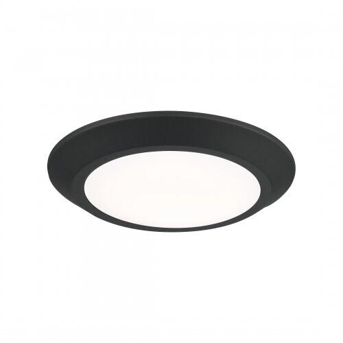 Quoizel VRG1608EK Verge Flush mount led light earth black Flush Mount