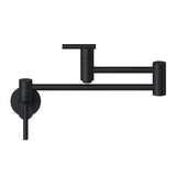 Gerber D205058 Chrome Parma Wall Mount Kitchen Pot Filler