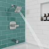 Deckard 1-Handle Tub & Shower Trim in Polished Chrome