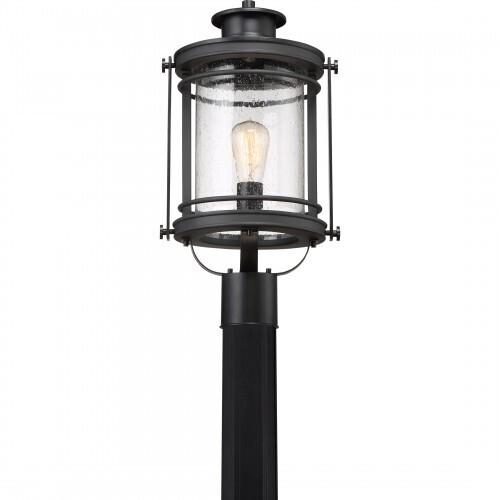 Quoizel BKR9010K Booker Outdoor post mystic black Outdoor Lantern