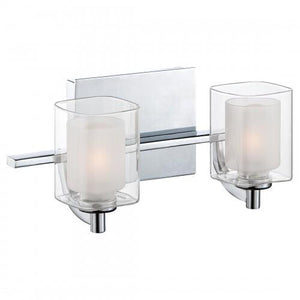 Quoizel KLT8602CLED Kolt Led bath fixture 2 light polished chrome Bath Light