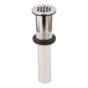 Grid Strainer No Overflow in Brushed Nickel