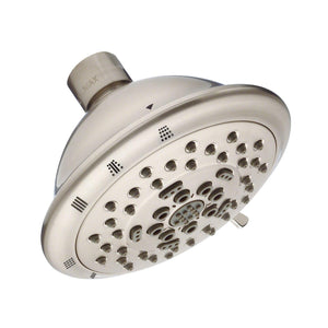 Gerber D460034BN Brushed Nickel Florin 4 1/2" 5-function Showerhead, 1.75GPM