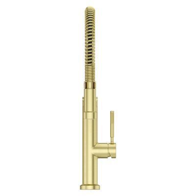 Pfister Brushed Gold Culinary Kitchen Faucet GT529-BRUBG