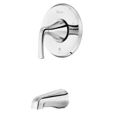 McAllen 1-Handle Tub Only Trim Kit in Polished Chrome