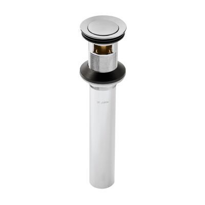 Pfister Polished Chrome Push and Seal All Metal Drain 972-101A