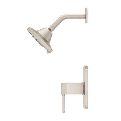 Pfister Brushed Nickel Deckard 1-handle Shower, Trim Only LG89-7DAK