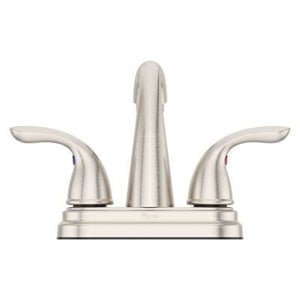 Pfister Brushed Nickel Pfirst Series Centerset Bath Faucet LG148-700K