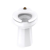 Gerber G0025878 White North Point 1.28 or 1.6 Gpf Elongated Ergoheight Top Spud BAC...